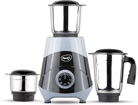 Pigeon by Stovekraft Mix Master Mixer Grinder for Kitchen | 500 Watts | 3 MultiPurpose Jars for Juicing | Chutney Making | Dry Grinding | Wet Grinding | Mincing | Blender|Mixer | 2Year Warranty